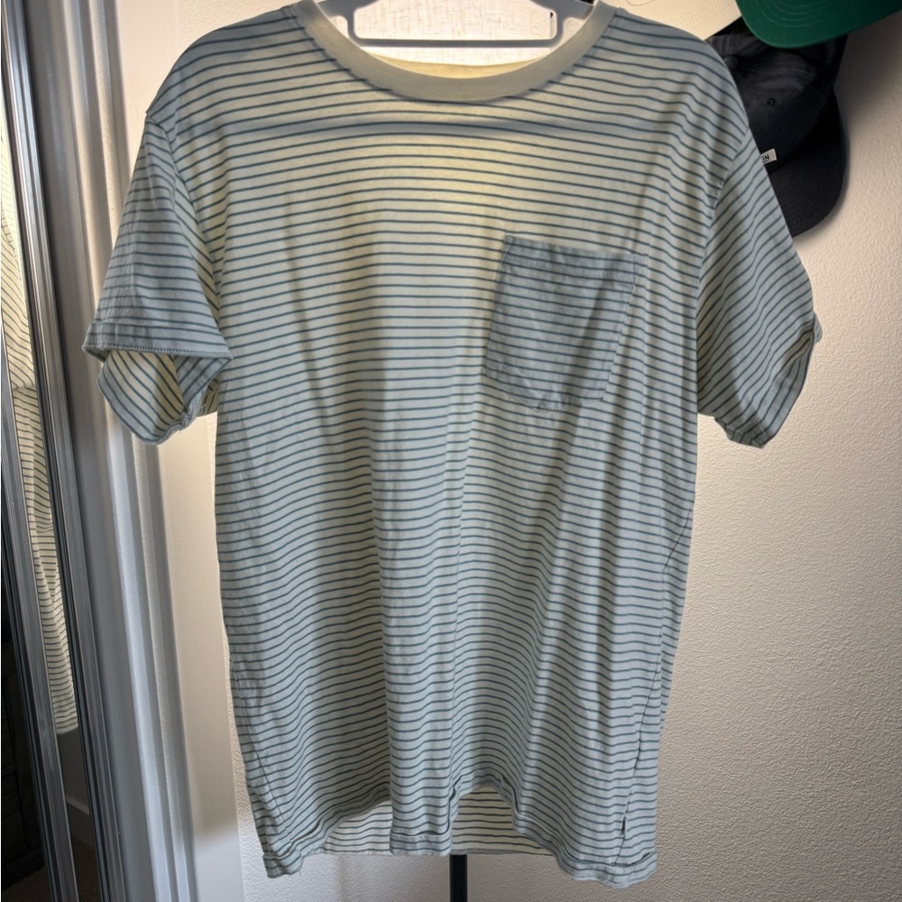 Striped Gray Men's T-Shirt
